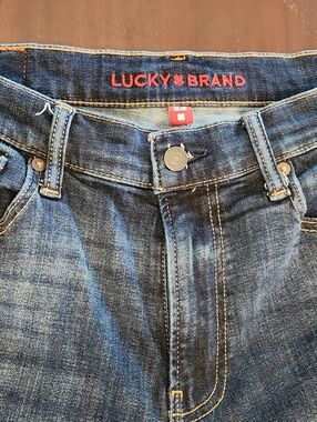 Lucky Brand Men’s Dark Blue Slim Straight Jeans